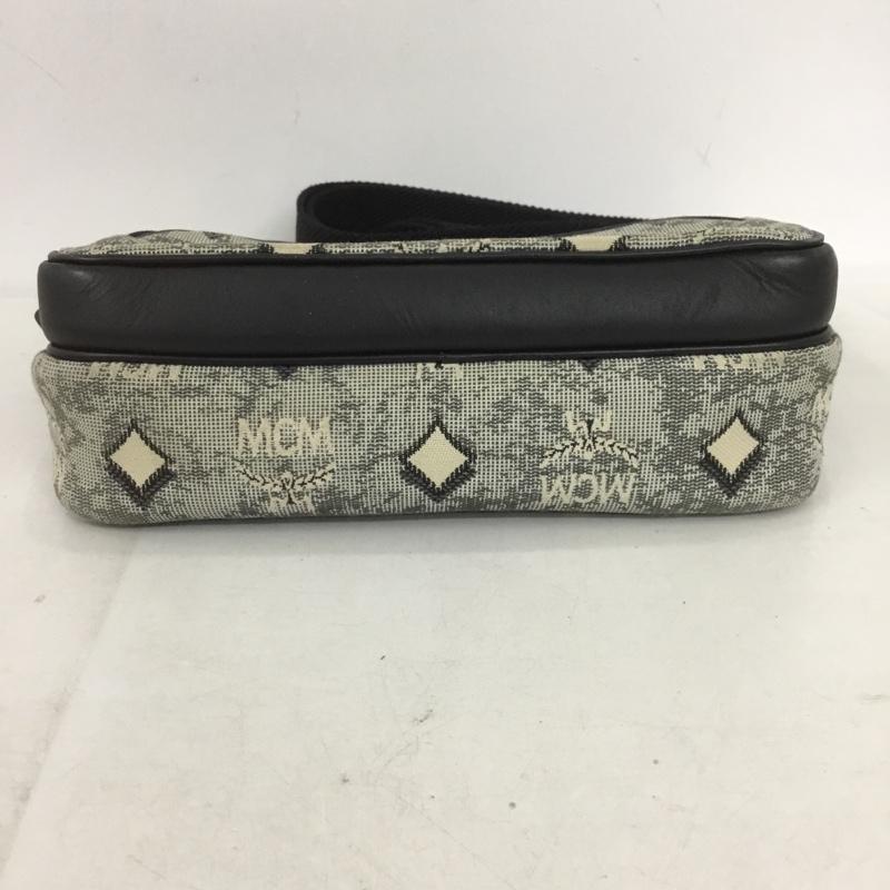 エムシーエム MCM ショルダーバッグ ショルダーバッグ MMRBATQ01EG001 総柄 灰 / グレー / レディース USED 古着 中古 10133201