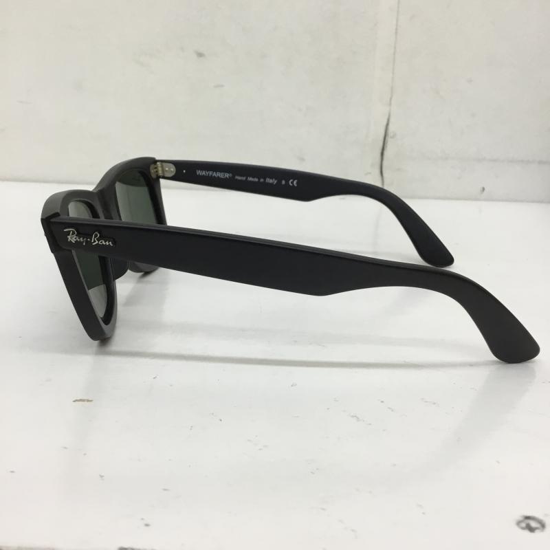 レイバン Ray-Ban めがね・サングラス サングラス RB2140-A ロゴ、文字 黒 / ブラック / X 緑 / グリーン / メンズ USED 古着 中古 10131957