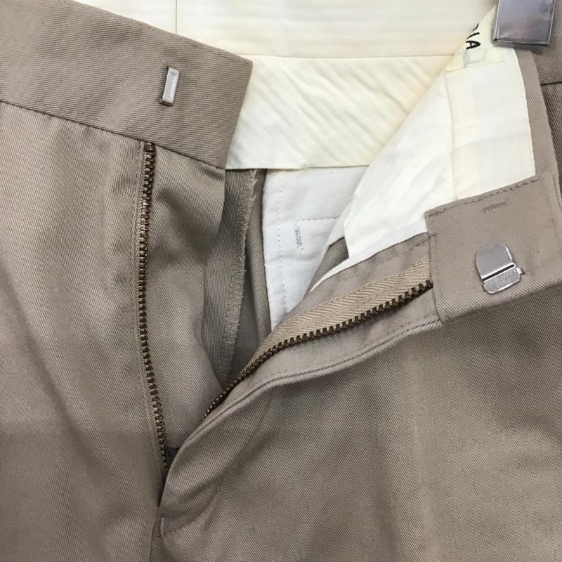 ワコマリア WACKO MARIA パンツ チノパン チノパン カジュアルパンツ スリムパンツ ストレートパンツ S ロゴ、文字 ベージュ / ベージュ /  メンズ USED 古着 中古 10124479