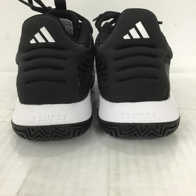 アディダス adidas スニーカー スニーカー ID1498 テニスシューズ 25.5cm 25.5cm ロゴ、文字 黒 / ブラック / X 白 / ホワイト / メンズ USED 古着 中古 10123461