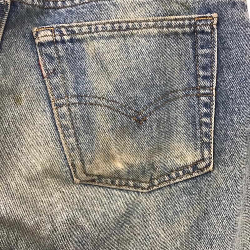 リーバイストラウスアンドコー Levi Strauss & co. パンツ デニム、ジーンズ デニムパンツ ワイドパンツ カジュアルパンツ Gパン 31インチ 無地 インディゴ / インディゴ / メンズ USED 古着 中古 10131398