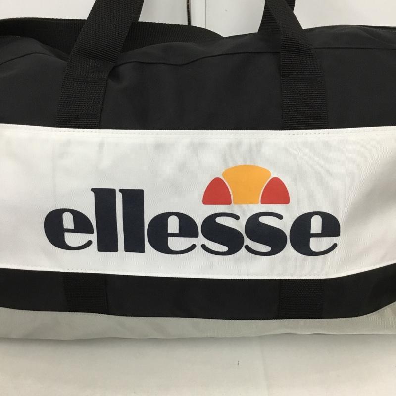 エレッセ ellesse ボストンバッグ ボストンバッグ EB7014 ショルダーバッグ 2WAY タグ付き ロゴ、文字 白 / ホワイト / X 黒 / ブラック / X 灰 / グレー / メンズ USED 古着 中古 10128501