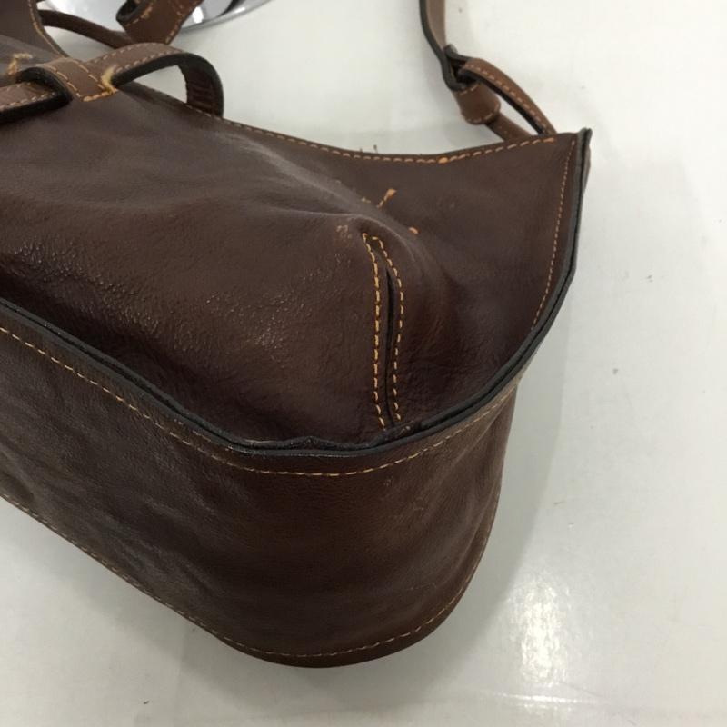 ダコタ Dakota ハンドバッグ ハンドバッグ レザー 無地 茶 / ブラウン / レディース USED 古着 中古 10123267