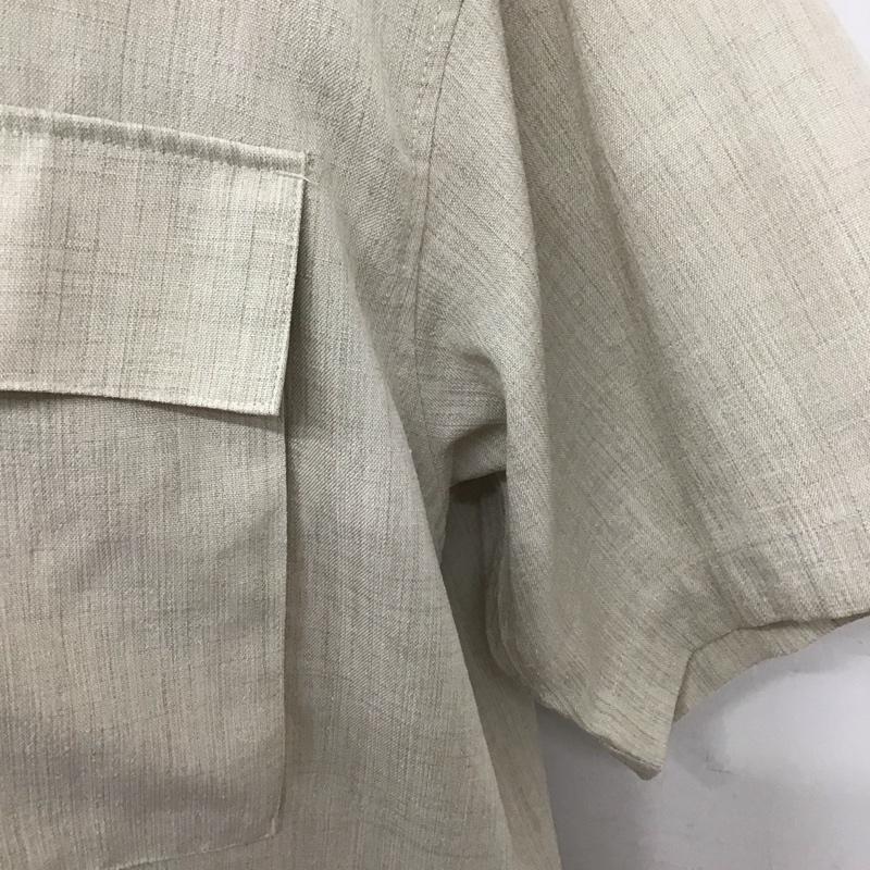 フリークスストア FREAK S STORE セットアップ セットアップ 半袖シャツ ハーフパンツ 2点セット セットアップ L 無地 ベージュ / ベージュ /  メンズ USED 古着 中古 10125748