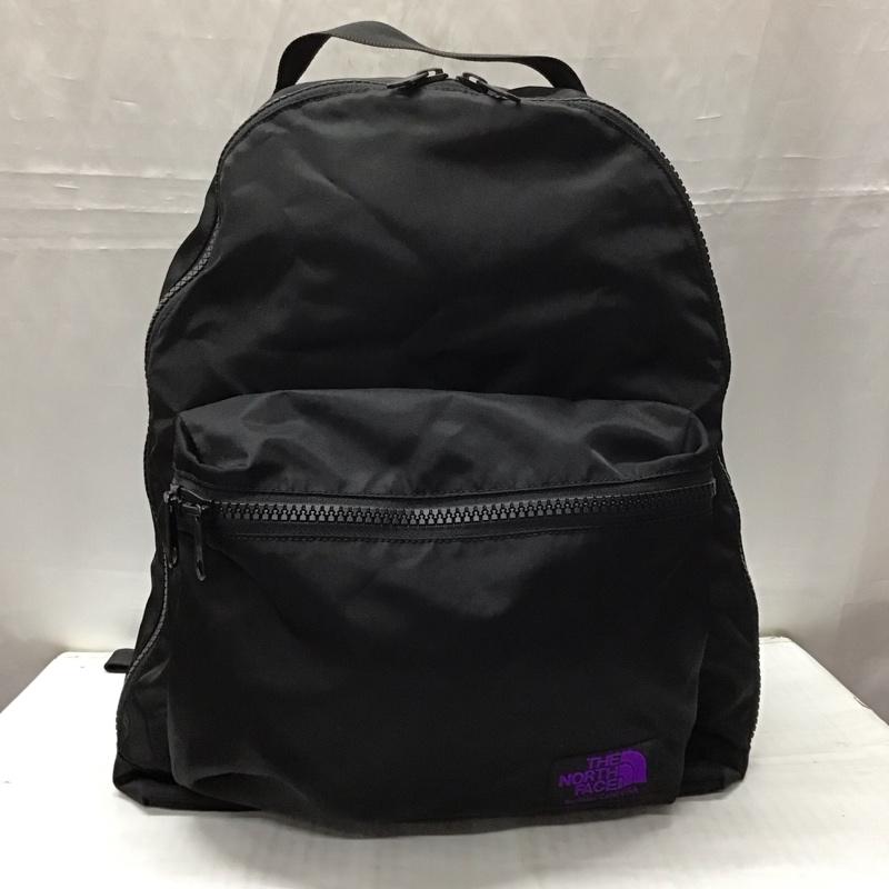 ザ ノースフェイス パープルレーベル THE NORTH FACE PURPLE LABEL リュックサック、デイパック リュックサック、デイバッグ NN7764N ナイロン ロゴ、文字 黒 / ブラック / メンズ USED 古着 中古 10113438