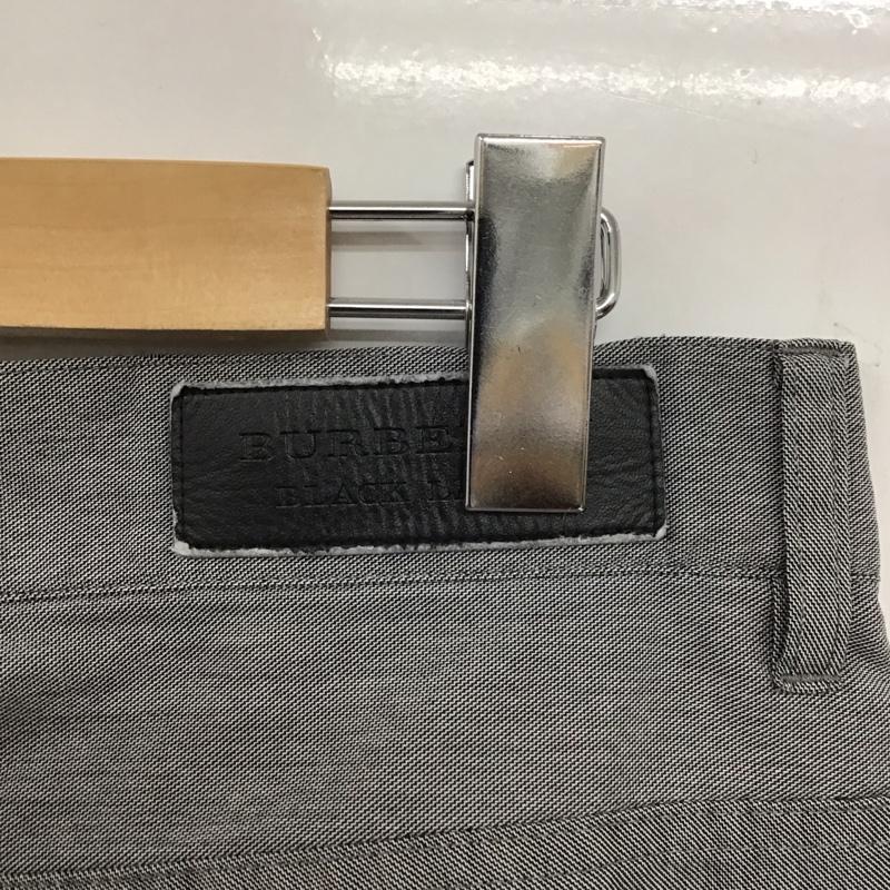 バーバリーブラックレーベル BURBERRY BLACK LABEL パンツ スラックス スラックス スリムパンツ カジュアルパンツ ストレッチパンツ 無地 灰 / グレー / メンズ USED 古着 中古 10135833