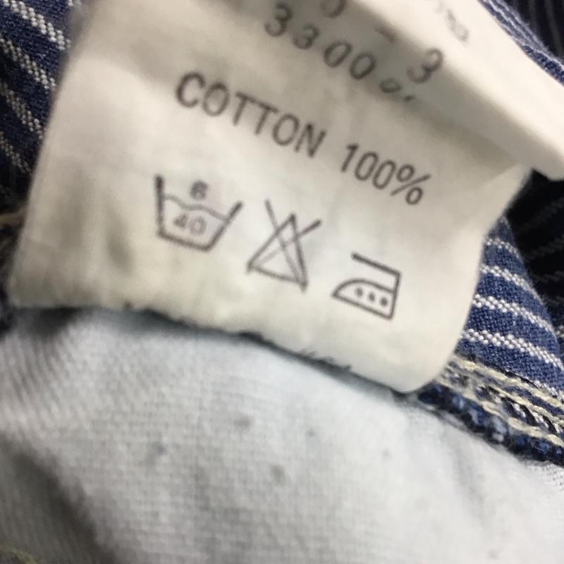 古着 USED パンツ デニム、ジーンズ ヒッコリーパンツ ワイドパンツ ストレッチパンツ カジュアルパンツ ストライプ インディゴ / インディゴ / メンズ USED 古着 中古 10131149