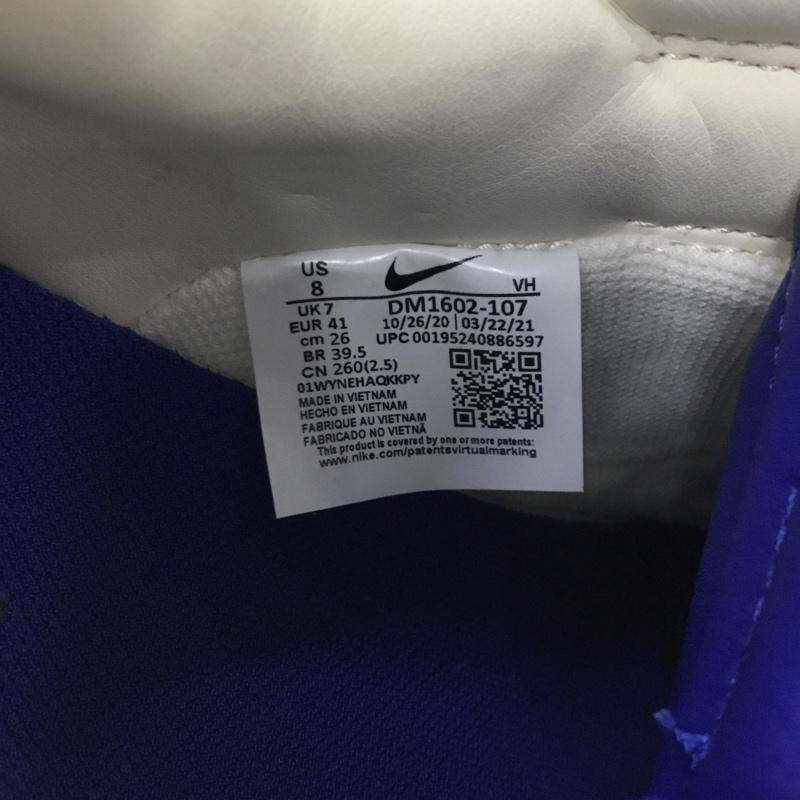 ナイキ NIKE スニーカー スニーカー DM1602-107 DUNK LOW OFF-WHITE 26cm 箱有 26.0cm ロゴ、文字 白 / ホワイト / X 灰 / グレー / X 紫 / パープル / メンズ USED 古着 中古 10109884