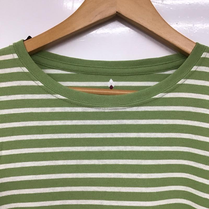 モンベル mont-bell Tシャツ 長袖 1114544 WIC.ボーダー ロングスリーブT XL ボーダー柄 マルチカラー / マルチカラー / レディース USED 古着 中古 10130291