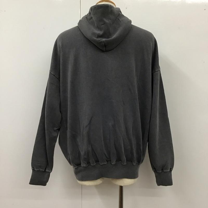 ビーミング バイ ビームス B:MING by BEAMS パーカー 長袖 長袖パーカー フード付きパーカー プリントスウェット トレーナー L 無地 灰 / グレー /  メンズ USED 古着 中古 10120623