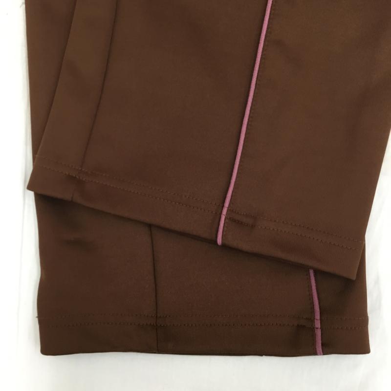 ハフ HUF パンツ スラックス LEXINGTON TRACK PANT トラックパンツ M ロゴ、文字 茶 / ブラウン / X 桃 / ピンク / メンズ USED 古着 中古 10134999