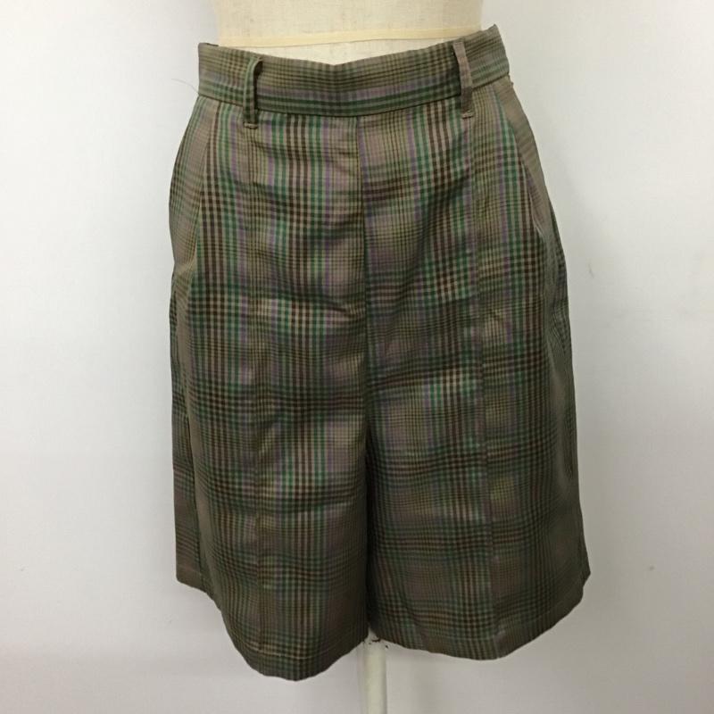ダブルクローゼット w closet セットアップ セットアップ ベストジャケット ショートパンツ 2点セット セットアップ チェック マルチカラー / マルチカラー / レディース USED 古着 中古 10116358