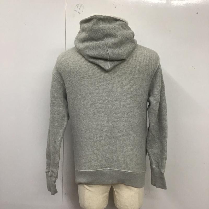 ステューシー STUSSY パーカー 長袖 c8-l127 Champion プルオーバーパーカー 長袖スウェット S ロゴ、文字 灰 / グレー /  メンズ USED 古着 中古 10124551