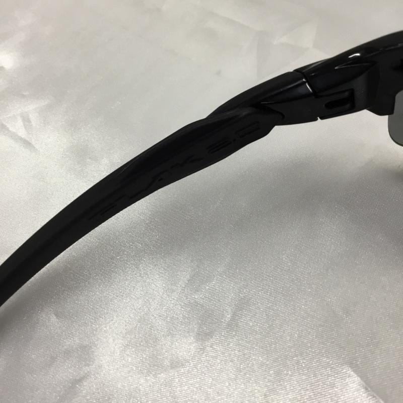 オークリー OAKLEY めがね・サングラス サングラス OO9271-09 FLAK2.0 アジアフィット ミラーレンズ ワンポイント 黒 / ブラック / メンズ USED 古着 中古 10110644