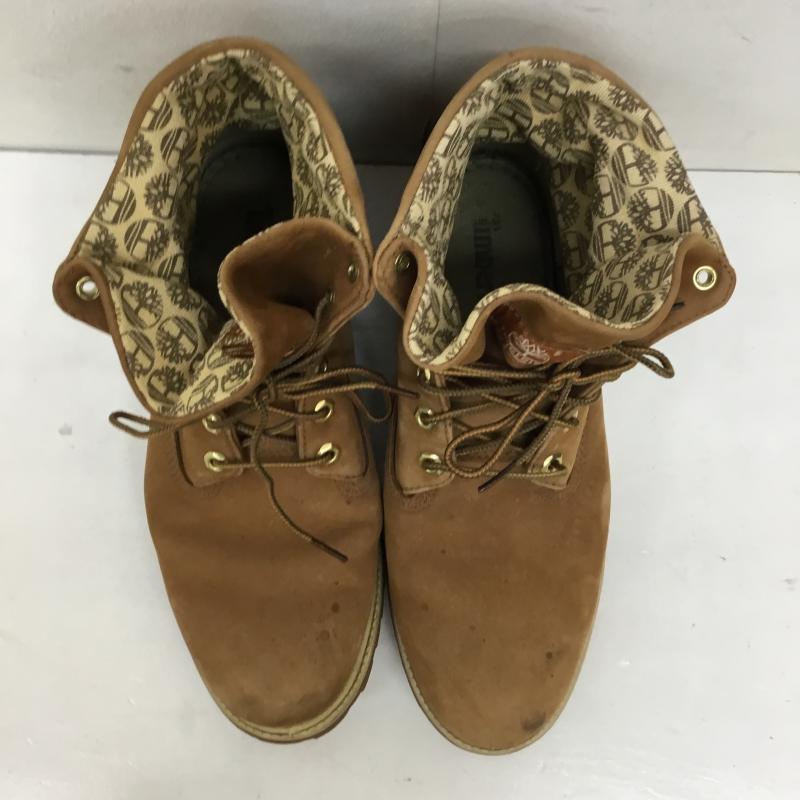 ティンバーランド Timberland ブーツ 一般 D475 192 US:9 ロゴ、文字 茶 / ブラウン / メンズ USED 古着 中古 10138525