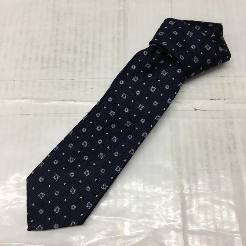 ブルックスブラザーズ BROOKS BROTHERS ネクタイ ネクタイ シルク USA製 総柄 紺 / ネイビー / メンズ USED 古着 中古 10113618