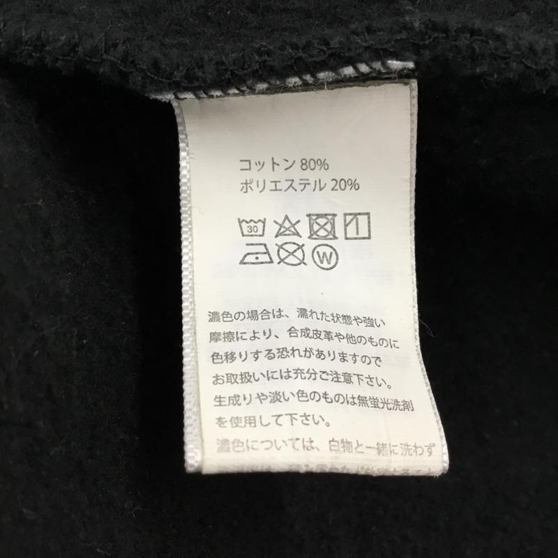 エッセンシャルズ ESSENTIALS パーカー 長袖 長袖パーカー フード付きパーカー プリントスウェット トレーナー XL 無地 黒 / ブラック /  メンズ USED 古着 中古 10120259