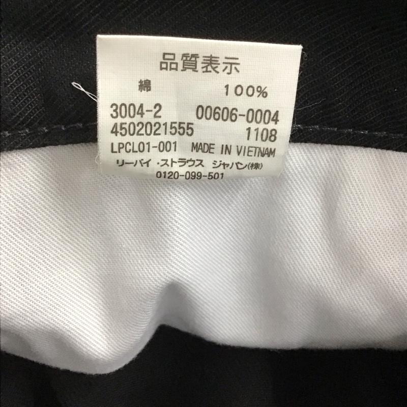 リーバイス Levi s パンツ デニム、ジーンズ デニムパンツ スリムパンツ カジュアルパンツ ストレッチパンツ 31インチ 無地 黒 / ブラック / メンズ USED 古着 中古 10142335