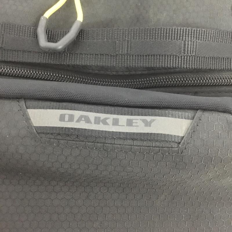 オークリー OAKLEY ボディバッグ ボディバッグ スリングバッグ ロゴ、文字 黒 / ブラック / X 黄 / イエロー / メンズ USED 古着 中古 10127353