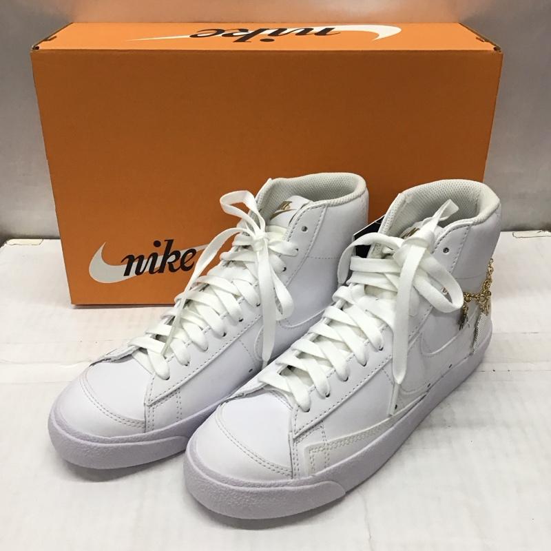 ナイキ NIKE スニーカー スニーカー DM0850 100 WMNS BLAZER MID 77 LX 24.5cm 箱有 24.5cm ロゴ、文字 白 / ホワイト / レディース USED 古着 中古 10119355