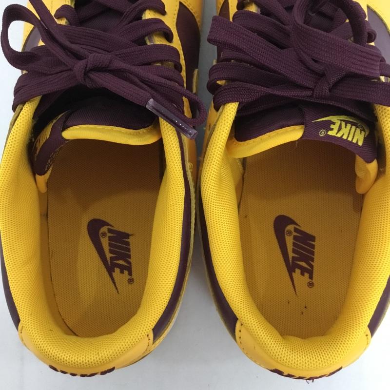 ナイキ NIKE スニーカー スニーカー DD1391-702 DUNK LOW RETRO 27.5cm 箱有 27.5cm ロゴ、文字 橙 / オレンジ / X ボルドー / ボルドー / メンズ USED 古着 中古 10129949