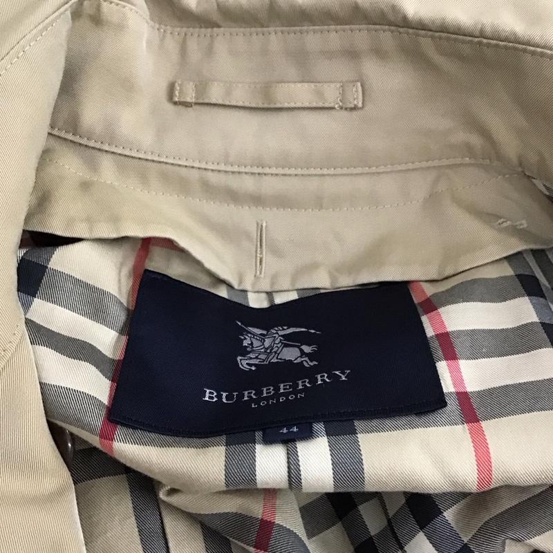 バーバリーロンドン Burberry London コート トレンチコート FRG63-170-51 ノバチェック 44 無地 ベージュ / ベージュ / レディース USED 古着 中古 10112956