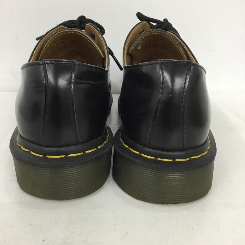 ドクターマーチン Dr.Martens 革靴 革靴 10085 3ホールシューズ UK8 US:9 無地 黒 / ブラック / メンズ USED 古着 中古 10136302