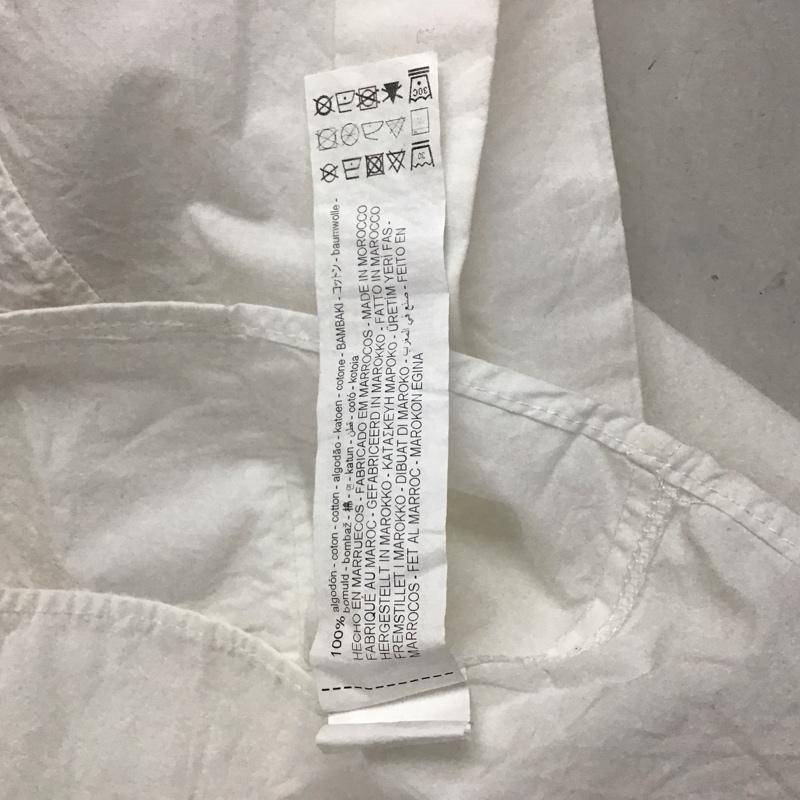 ザラ ZARA シャツ、ブラウス 半袖 XS 無地 白 / ホワイト / レディース USED 古着 中古 10129401