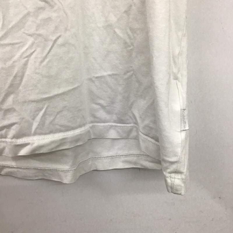カルバン・クライン Calvin Klein Tシャツ 半袖 半袖カットソー プリントTシャツ クルーネックカットソー M ロゴ、文字 白 / ホワイト / メンズ USED 古着 中古 10138557