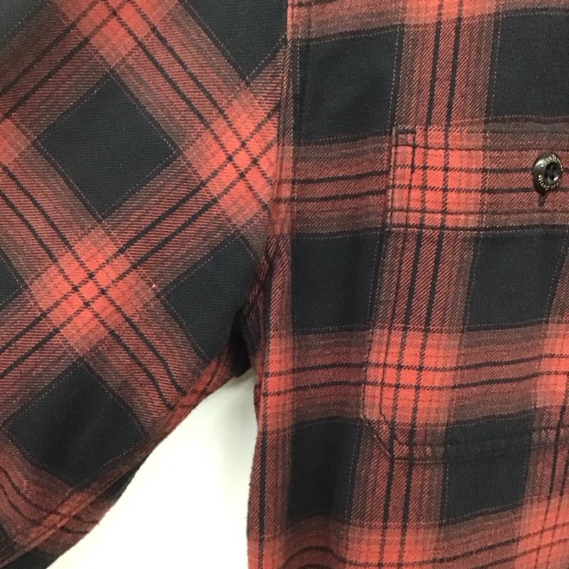 ベンデイビス BEN DAVIS シャツ、ブラウス 長袖 長袖シャツ チェックシャツ カラーシャツ L チェック マルチカラー / マルチカラー / メンズ USED 古着 中古 10138718