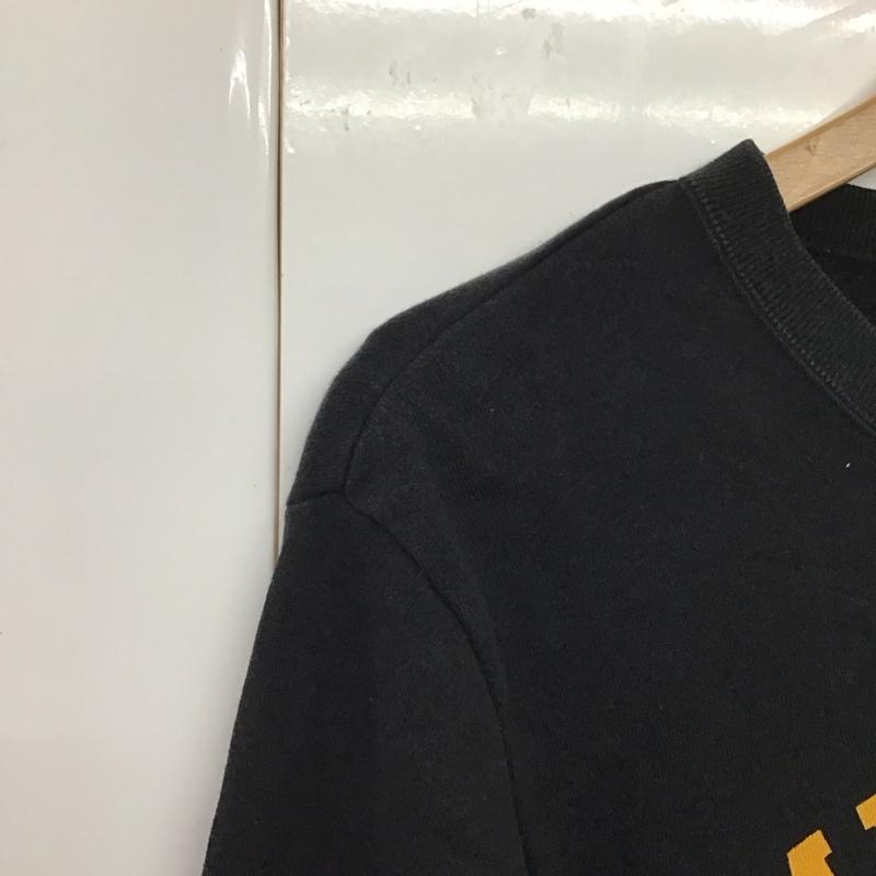 ヒステリックグラマー HYSTERIC GLAMOUR トレーナー 長袖 長袖トレーナー スウェット クルーネック プルオーバー S プリント 黒 / ブラック / メンズ USED 古着 中古 10130594