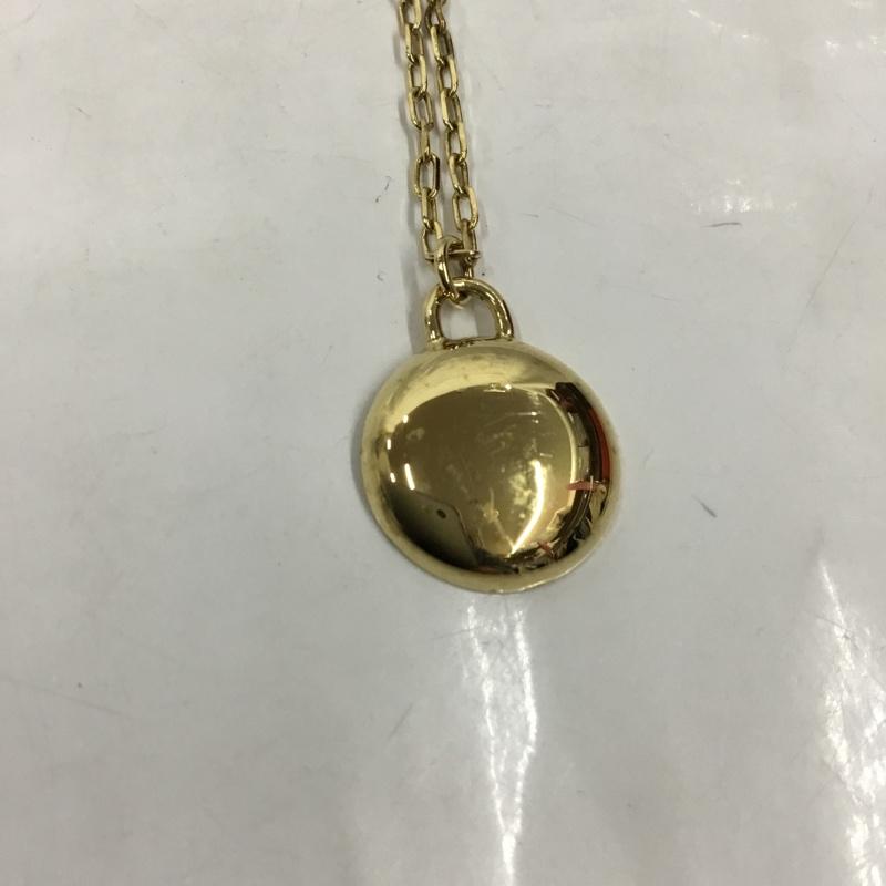 マークジェイコブス MARCJACOBS アクセサリー ネックレス、ペンダント DISC ENAMEL ロゴ、文字 黒 / ブラック / X 金 / ゴールド / レディース USED 古着 中古 10106034