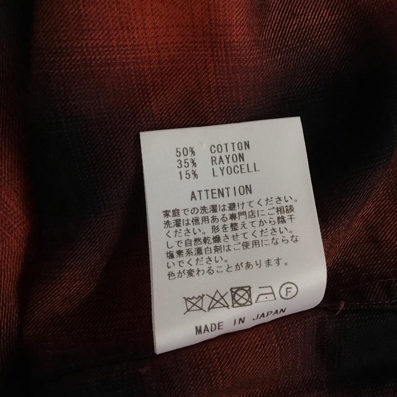 ルードギャラリー RUDE GALLERY シャツ、ブラウス 長袖 長袖シャツ チェックシャツ カラーシャツ 3 チェック 黒 / ブラック / X 赤 / レッド / メンズ USED 古着 中古 10140514