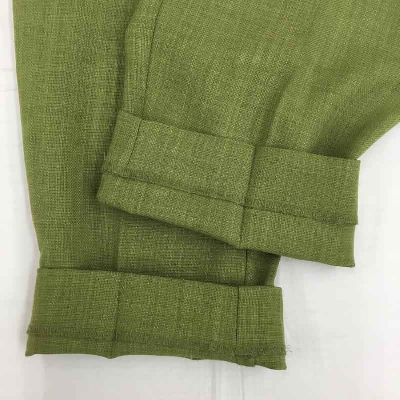 ジーナシス JEANASIS パンツ スラックス FREE 無地 緑 / グリーン / レディース USED 古着 中古 10139677