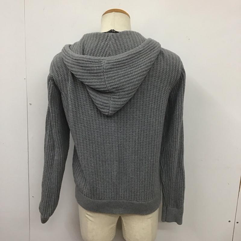 ビームス ハート BEAMS HEART パーカー 長袖 長袖パーカー ジップアップパーカー スウェット L 無地 灰 / グレー / メンズ USED 古着 中古 10126261