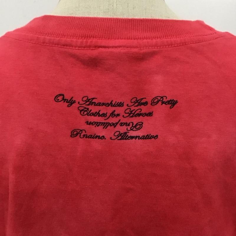 アールエヌエー RNA Tシャツ 半袖 ETC27022 クルーネック ドクロ M スカル 赤 / レッド / レディース USED 古着 中古 10109028