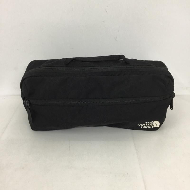 ザノースフェイス THE NORTH FACE ウエストバッグ ウエストバッグ NM71700 スクエア ボディバッグ ロゴ、文字 黒 / ブラック / メンズ USED 古着 中古 10130787