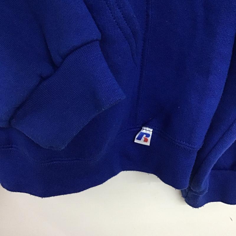 ラッセルアスレティック Russell Athletic パーカー 長袖 M プリント 青 / ブルー / メンズ USED 古着 中古 10134542