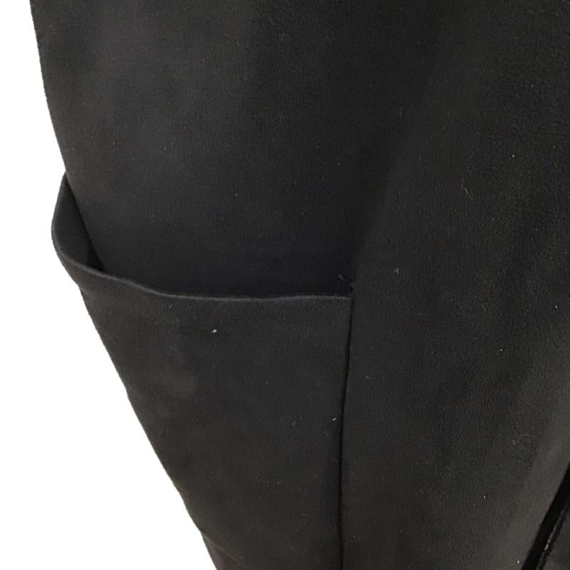 ザラベーシック ZARA BASIC カーディガン 長袖 長袖カーディガン 長袖カットソー ノーカラージャケット 前開カーディガン M 無地 黒 / ブラック / レディース USED 古着 中古 10122458