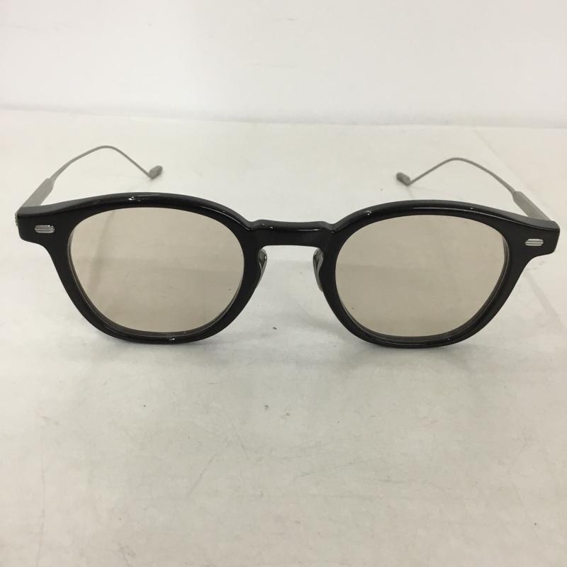 ジェントルモンスター GENTLE MONSTER めがね・サングラス サングラス EDDY カラーレンズ ロゴ、文字 黒 / ブラック / X 銀 / シルバー / メンズ USED 古着 中古 10142810