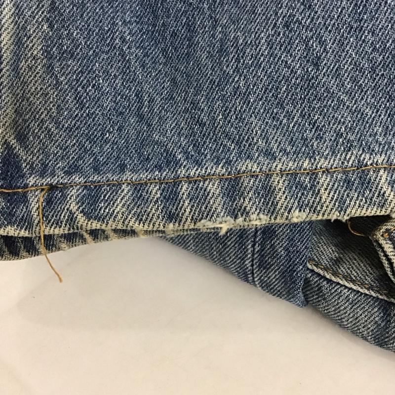 リーバイス Levi s パンツ デニム、ジーンズ W32L36 32インチ 無地 インディゴ / インディゴ / メンズ USED 古着 中古 10128806