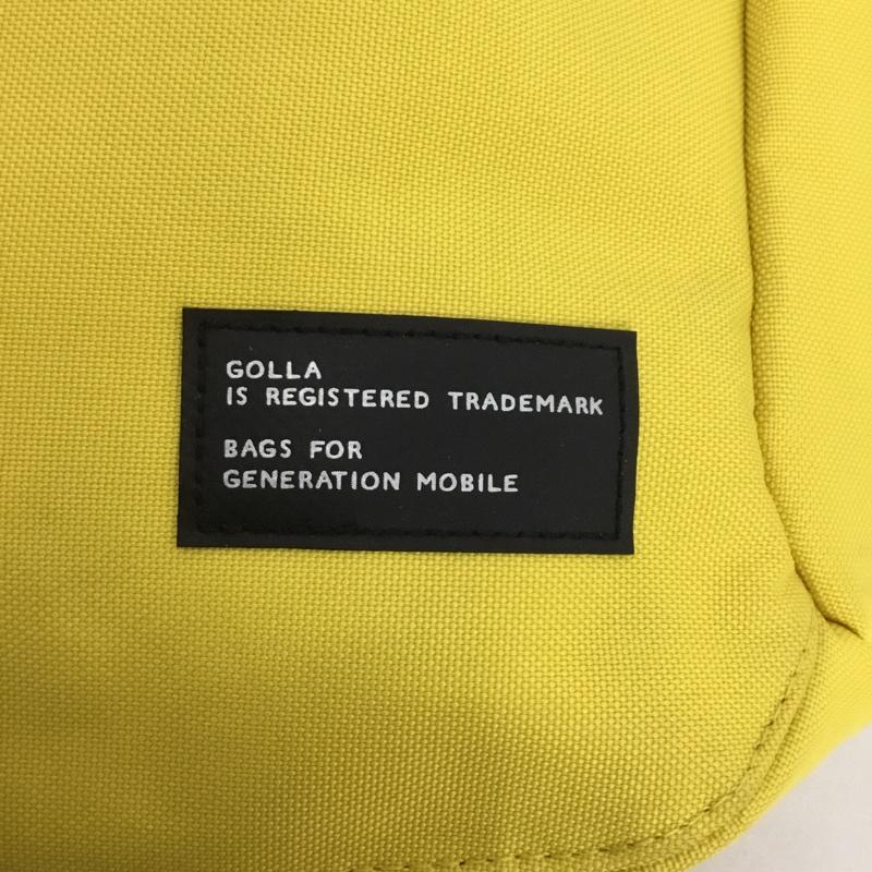 ゴッラ GOLLA ショルダーバッグ ショルダーバッグ Milarca11 G1451 タグ付き ロゴ、文字 黄 / イエロー / メンズ USED 古着 中古 10132730
