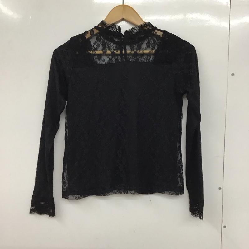 マジェスティックレゴン MAJESTIC LEGON カットソー 長袖 S 無地 黒 / ブラック / レディース USED 古着 中古 10130200