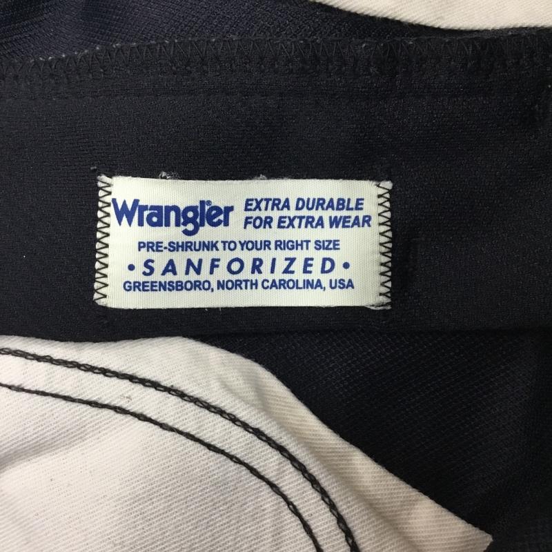 ラングラー Wrangler パンツ デニム、ジーンズ スリムパンツ カジュアルパンツ ストレートパンツ ストレッチパンツ 29インチ 無地 黒 / ブラック /  メンズ USED 古着 中古 10122383