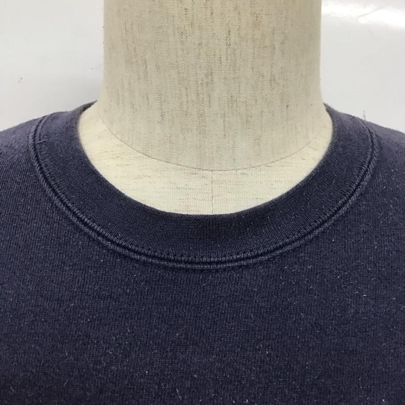 リー Lee トレーナー 長袖 90年代 スウェット 裏起毛 刺繍 紺 / ネイビー / メンズ USED 古着 中古 10109755