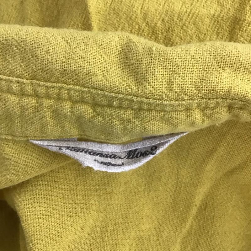 サマンサモスモス Samansa Mos2 チュニック 半袖 1708305 シャツワンピース FREE 無地 マスタード / マスタード / レディース USED 古着 中古 10109059