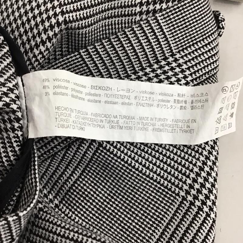 ザラウーマン ZARA WOMAN スカート ロングスカート XS チェック 灰 / グレー /  レディース USED 古着 中古 10132750