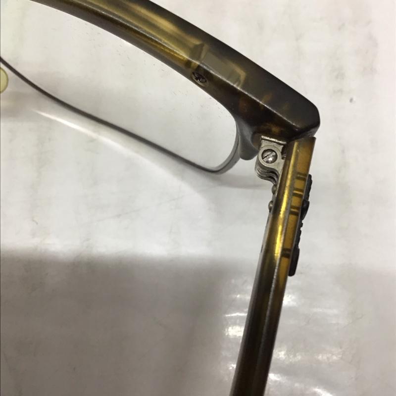 レイバン Ray-Ban めがね・サングラス めがね RB4190 スクエア クリアレンズ ロゴ、文字 茶 / ブラウン / レディース USED 古着 中古 10114313