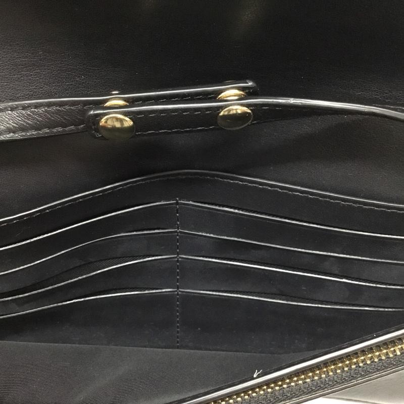コーチ COACH ショルダーバッグ ショルダーバッグ F76769 ショルダーウォレット 長財布 ロゴ、文字 黒 / ブラック / X 茶 / ブラウン / レディース USED 古着 中古 10110175