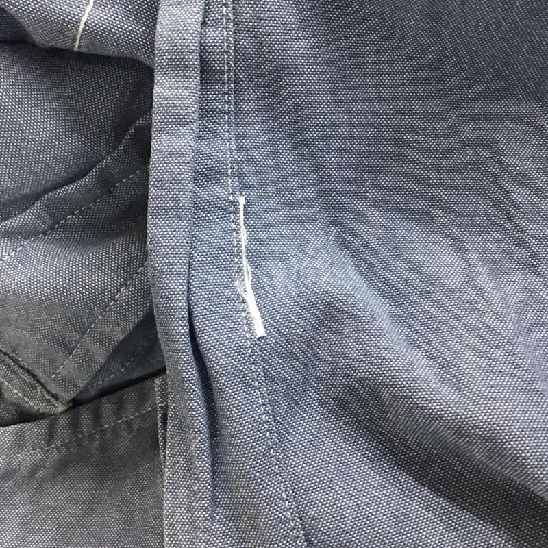 ラルフローレン RALPHLAUREN シャツ、ブラウス 半袖 半袖シャツ カラーシャツ 半袖カットソー ボタンダウンシャツ L ロゴ、文字 水色 / ライトブルー / メンズ USED 古着 中古 10107013